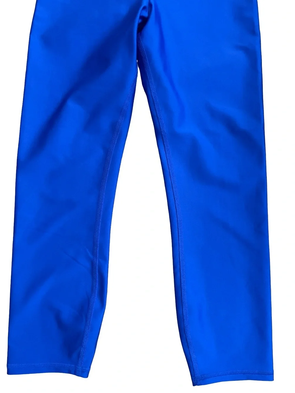 ALO YOGA Blue Cropped Capri Leggings